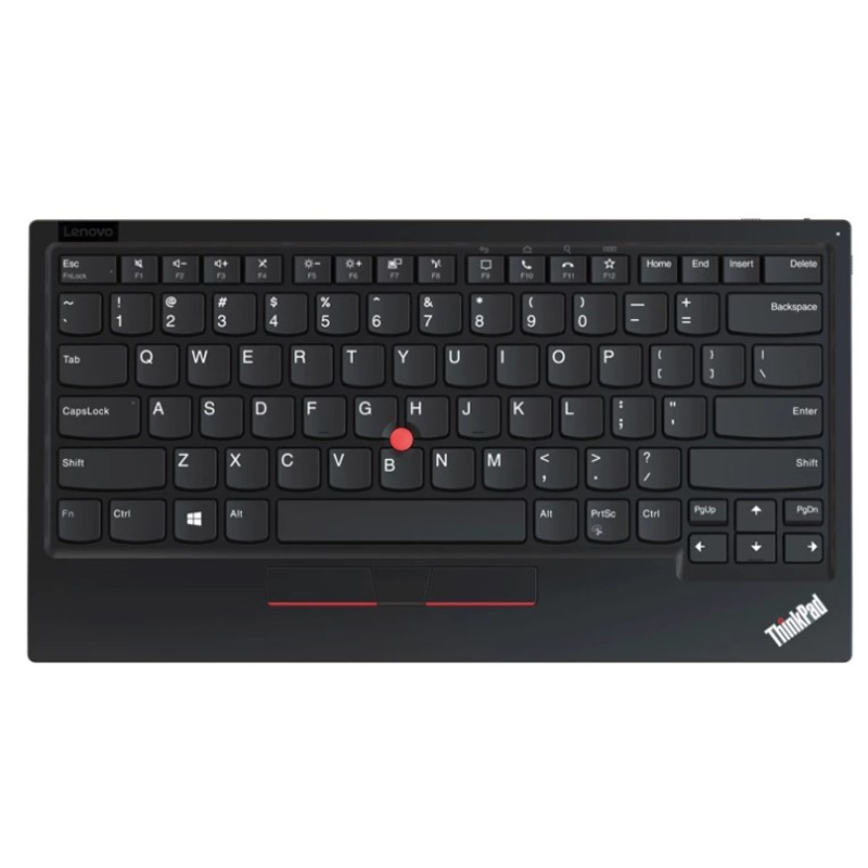 Картинка - 1 Клавиатура мембранная Lenovo ThinkPad TrackPoint Keyboard II Беспроводная Чёрный, 4Y40X49515