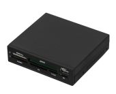 Фото Картридер Acorp CRIP200 3.5", USB2.0, CF/MD/SM/xD/MMC/SD/MS(/Pro), CRIP200-B-Black