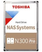 Диск HDD Toshiba N300 PRO SATA 3.5" 12 ТБ, HDWG51CXZSTB