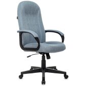 Кресло для руководителей БЮРОКРАТ T-898 Голубой, ткань, T-898/405-LBLUE