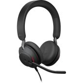Наушники Jabra Evolve2 40 SE Stereo MS USB, USB Type-C чёрный, 24189-999-799