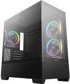 Корпус DeepCool CG380 3F Mini Tower Без БП чёрный, R-CG380-BKAGM3-G