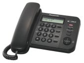 Проводной телефон Panasonic KX-TS2356RU чёрный, KX-TS2356RUB