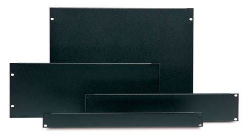 Картинка - 1 Фальшпанель APC by Schneider Electric Blanking Panel, цвет Чёрный, (4шт.), AR8101BLK