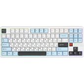 Клавиатура механическая AULA F87Pro V2 Беспроводная бело-голубой, 6978080506481