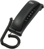 Проводной телефон Ritmix RT-007 чёрный, 15118345