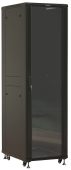 Вид Напольный шкаф Hyperline TTBR 42U чёрный, TTBR-4261-AS-RAL9004