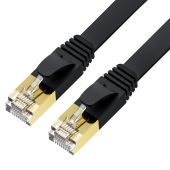 Патч-корд Greenconnect FTP кат. 7 чёрный 5 м, GCR-55649