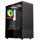 Фото Корпус ACD Citadel 108B Midi Tower Без БП чёрный, AH-SI2G0-000