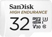 Фото Карта памяти SanDisk High Endurance microSDHC UHS-I Class 3 C10 32GB, SDSQQNR-032G-GN6IA