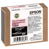Картридж EPSON T5806 Струйный Светло-пурпурный 80мл, C13T580600
