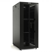 Напольный шкаф Hyperline TTB 42U чёрный, TTB-4261-DD-RAL9004