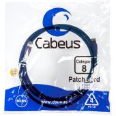 Вид Патч-корд Cabeus S/FTP кат. 8 Синий 1,5 м, PC-SSTP-RJ45-Cat.8-1.5m-LSZH
