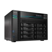 Сетевое хранилище NAS ASUSTOR Lockerstor 8 AS6508T 8x3.5" Tower чёрный, 90IX0201-BW3S10