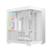 Корпус Ocypus Delta C74 WH ARGB Midi Tower Без БП белый, Delta-C74-WHD200XX-GL