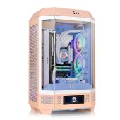 Корпус Thermaltake The Tower 300 PEACH FUZZ Micro Tower Без БП розовый, CA-1Y4-00S