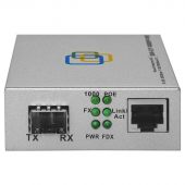 Вид Медиаконвертер SNR 1000Base-T-1000Base-FX RJ-45-SFP, SNR-CVT-1000SFP-V2