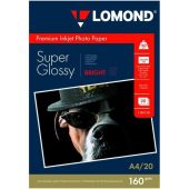 Вид Упаковка бумаги LOMOND Premium InkJet Photo Paper A4 20л 160г/м², 1101110