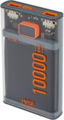 Вид Портативный аккумулятор Power Bank Hiper Power CORE X Transparent чёрный, CORE X TRANSPARENT