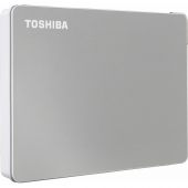 Вид Внешний диск HDD Toshiba Canvio Flex 4 ТБ 2.5" USB 3.2 серебристый, HDTX140ESCCA