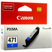 Вид Картридж Canon CLI-471 C Струйный Голубой 345стр, 0401C001