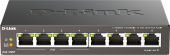Фото Коммутатор D-Link DGS-1008P 4-PoE Неуправляемый 8-ports, DGS-1008P/F3A