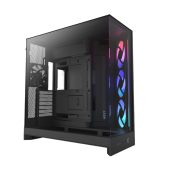 Корпус NZXT H9 Flow RGB (2025) Midi Tower Без БП чёрный, CM-H92FB-R1