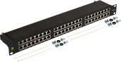 Патч-панель LANMASTER 48-ports STP RJ-45 1U, LAN-PPC48S6
