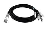 Разветвляющий кабель LR-LINK DAC QSFP PLUS -> 4 x SFP PLUS 3 м, LRDAC-QSFP+-4SFP+-3M