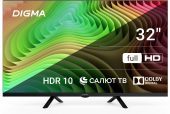 Фото Телевизор Digma DM-LED32SBB36 32" 1920x1080 (Full HD) чёрный, DM-LED32SBB36