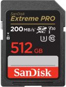 Карта памяти SanDisk Extreme Pro SDXC UHS-I Class 3 C10 512GB, SDSDXXD-512G-GN4IN