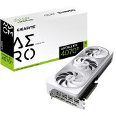 Вид Видеокарта Gigabyte NVIDIA GeForce RTX 4070 Ti Aero OC GDDR6X 12GB, GV-N407TAERO OC-12GD
