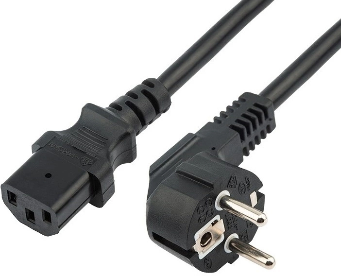 Кабель питания REXANT IEC 320 C13 -> Schuko CEE 7 1.8 м, 04-2738