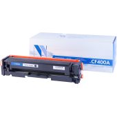 Тонер-картридж NV Print CF400A Лазерный Черный 1500стр, NV-CF400ABk