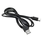 Фото USB кабель Digma USB Type C (M) -> USB Type A (M) 2A 1,2 м, TYPE-C-1.2M-BLK