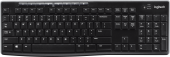 Вид Клавиатура мембранная Logitech K270 Беспроводная чёрный, 920-003757