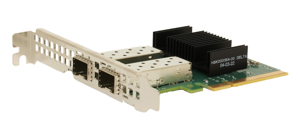 Сетевая карта Dell Nvidia ConnectX-6 Lx no Crypto 25 Гб/с SFP28 2-port, 540-BDJC