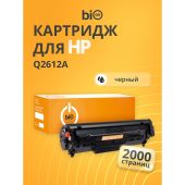 Тонер-картридж Bion 12A Лазерный Черный 2000стр, BCR-Q2612A