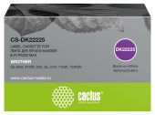 Фото Картридж CACTUS CS-DK22225 для ленточных принтеров Черный, CS-DK22225