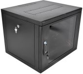 Фото Настенный шкаф ЦМО ШРН-М 9U чёрный, ШРН-М-9.500-9005