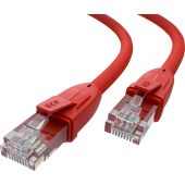 Патч-корд Greenconnect UTP кат. 6 красный 0.3 м, GCR-52703