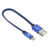 USB кабель Digma microUSB (M) -&gt; USB Type A (M) 0,15 м, MICROUSB-0.15M-BL