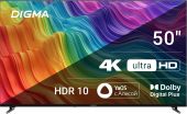 Телевизор Digma DM-LED50UBB33 50&quot; 3840x2160 (4K) чёрный, DM-LED50UBB33