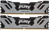 Вид Комплект памяти Kingston Fury Renegade Silver XMP 2х24 ГБ DIMM DDR5 6400 МГц, KF564C32RSK2-48