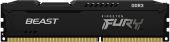 Вид Модуль памяти Kingston Fury Beast Black 4 ГБ DIMM DDR3 1600 МГц, KF316C10BB/4