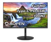Монитор Aopen 24SH2YEbmihux 23.8&quot; IPS чёрный, UM.QS2EE.E22