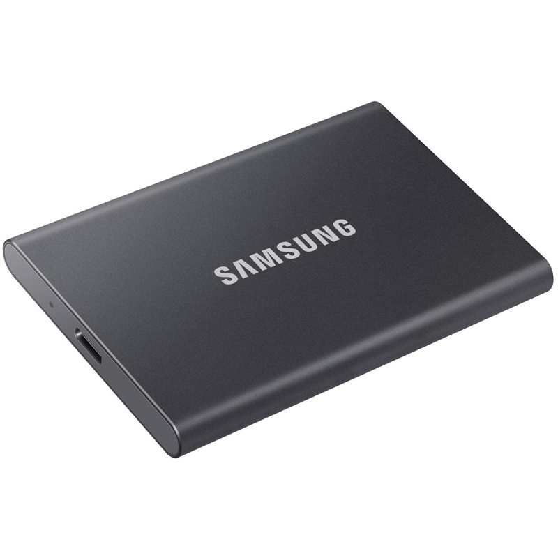 Внешний диск SSD Samsung T7 TOUCH 500 ГБ 1.8" USB 3.2 серый, MU-PC500T/WW