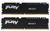Комплект памяти Kingston FURY Beast Black EXPO 2х32 ГБ DIMM DDR5 6000 МГц, KF560C30BBEK2-64