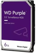 Фото Диск HDD WD Purple SATA 3.5" 6 ТБ, WD63PURU