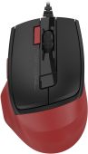 Мышь A4Tech Fstyler FM45S Air Проводная чёрно-красный, FM45S AIR USB (SPORTS RED)